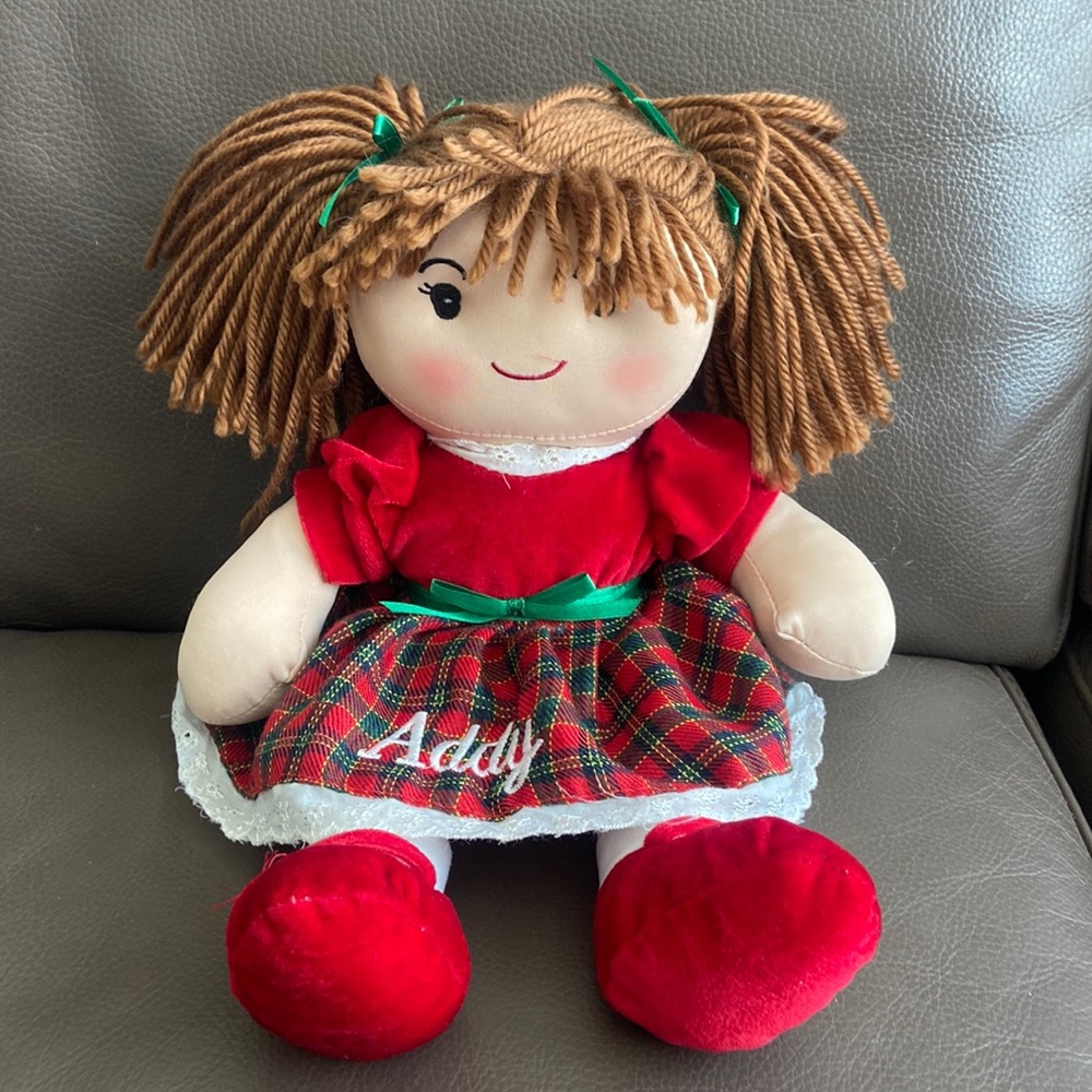 Custom “Addy” doll- perfect Christmas gift for another little Addison or Adyson